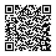 QR код за телефонен номер +33540241070