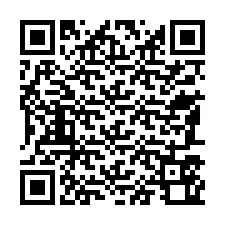 QR код за телефонен номер +33587560014