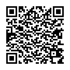 QR Code สำหรับหมายเลขโทรศัพท์ +33613418646