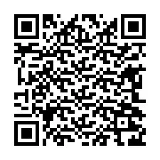 QR-код для номера телефона +33640226342