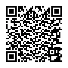 QR-код для номера телефона +33643982874