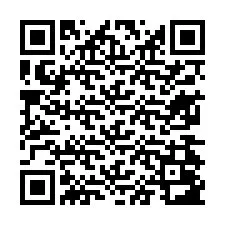 QR-code voor telefoonnummer +33674083089