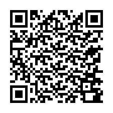 Código QR para número de telefone +33756780352