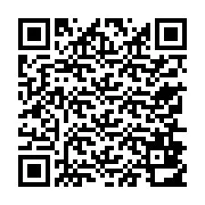 QR-koodi puhelinnumerolle +33756812596