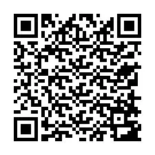 Código QR para número de telefone +33758783646