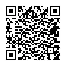 QR Code pour le numéro de téléphone +34603154167