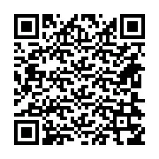 QR-код для номера телефона +34604356015