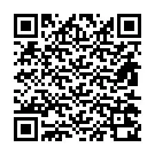 Código QR para número de telefone +34910220887