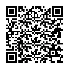 Kod QR dla numeru telefonu +34911238564