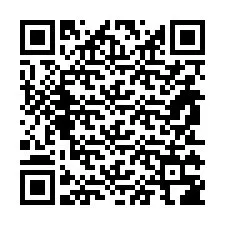 QR-code voor telefoonnummer +34951386475