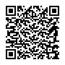 QR Code pour le numéro de téléphone +34987795001