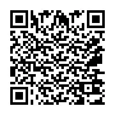 QR Code สำหรับหมายเลขโทรศัพท์ +3547603098