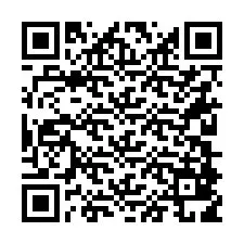 QR kód a telefonszámhoz +36208819470