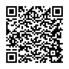 QR kód a telefonszámhoz +36208851475