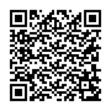 QR-koodi puhelinnumerolle +36209253504