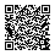 QR-code voor telefoonnummer +36303443251