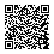 電話番号のQRコード +36304886231