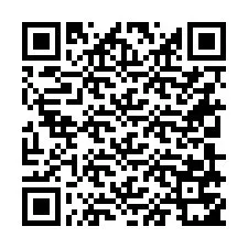 QR kód a telefonszámhoz +36309751316