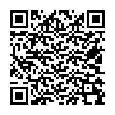 Código QR para número de telefone +36501298033