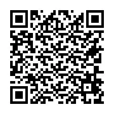電話番号のQRコード +36706479502