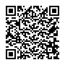 電話番号のQRコード +36706479503