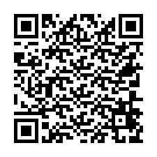 電話番号のQRコード +36706479504