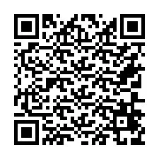 電話番号のQRコード +36706479505