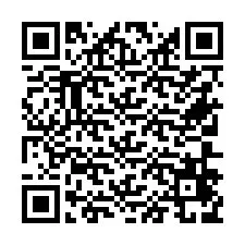 電話番号のQRコード +36706479506