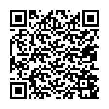 QR Code pour le numéro de téléphone +37052041947