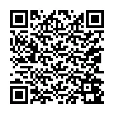 Codice QR per il numero di telefono +37052041968