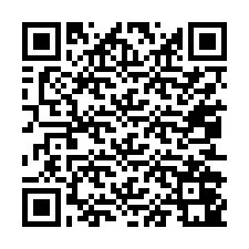 QR kód a telefonszámhoz +37052041983