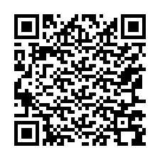 Codice QR per il numero di telefono +37167798107