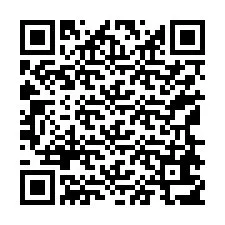 Código QR para número de teléfono +37168617850