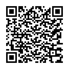 QR код за телефонен номер +37253334001