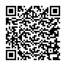 QR-code voor telefoonnummer +37258536007