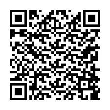 Código QR para número de teléfono +37258589255