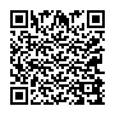 QR kód a telefonszámhoz +3726189134