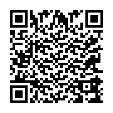 QR kód a telefonszámhoz +3726189289