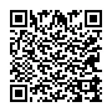 QR kód a telefonszámhoz +3726189502