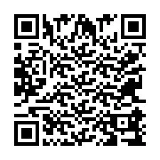 QR-code voor telefoonnummer +3726189703