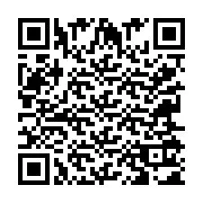 QR Code สำหรับหมายเลขโทรศัพท์ +3726511098