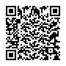 QR Code pour le numéro de téléphone +3726628421