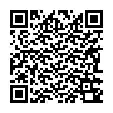 Código QR para número de teléfono +37282340452