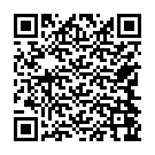 QR-code voor telefoonnummer +37744066227