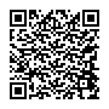 QR код за телефонен номер +37744474350