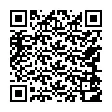 QR код за телефонен номер +37744502837