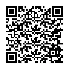 QR kód a telefonszámhoz +37744957918