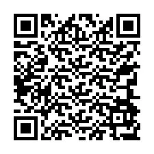 QR kód a telefonszámhoz +37744977300