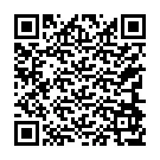 QR-koodi puhelinnumerolle +37744977301