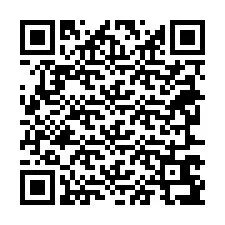 Codice QR per il numero di telefono +38267697012